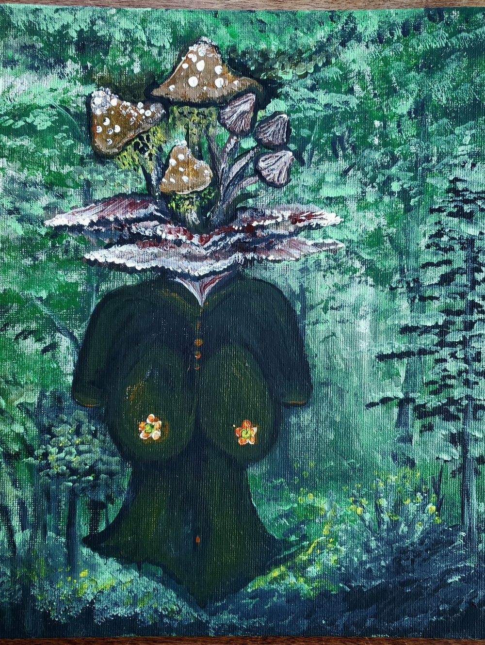 Handmade Handpainted Beautiful Painting / Wall Art / Decor / Art Piece